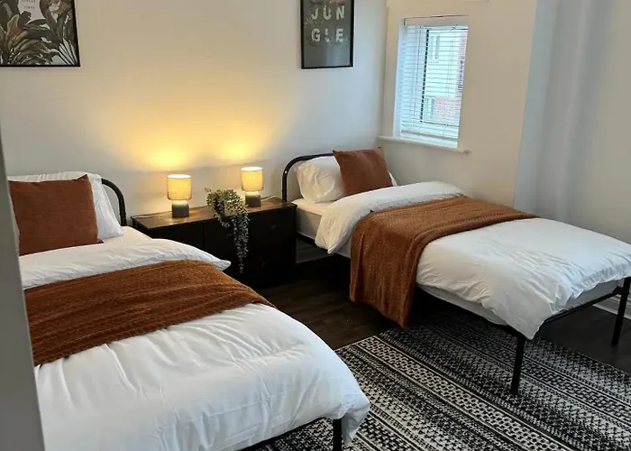 Modern Twin Room Near Ancoats & Etihad Stadium